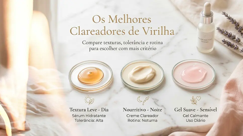 Melhores clareadores de virilha