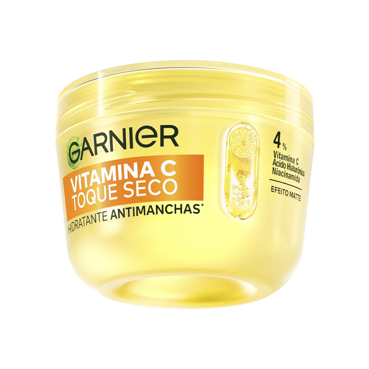 Garnier, Gel Creme Hidratante Facial Antimanchas Toque Seco, com Vitamina C, Niacinamida e Ácido Hialurônico, Controla a Oleosidade e Uniformiza a Pele, 85g