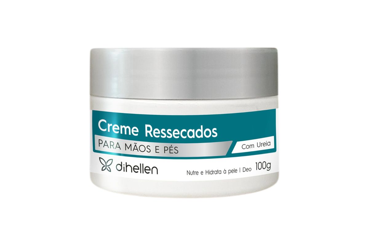 Di Hellen Cosméticos Creme Ressecados Para Mãos E Pés Com Ureia