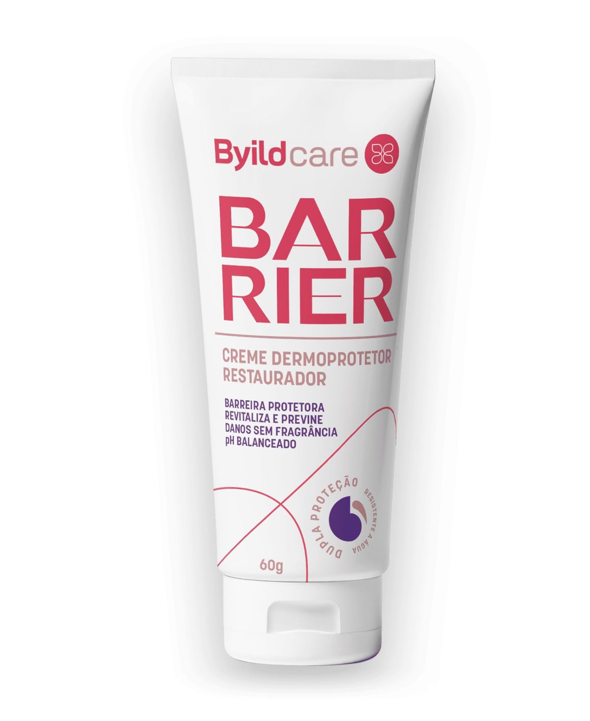 Barrier Creme Dermoprotetor Restaurador, Byildcare, 60g, Barreira Protetora para Pele