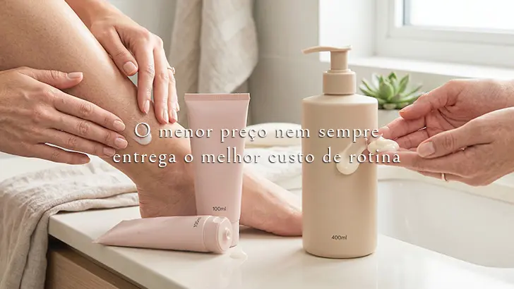 o menor preço nem sempre entrega o melhor custo de rotina