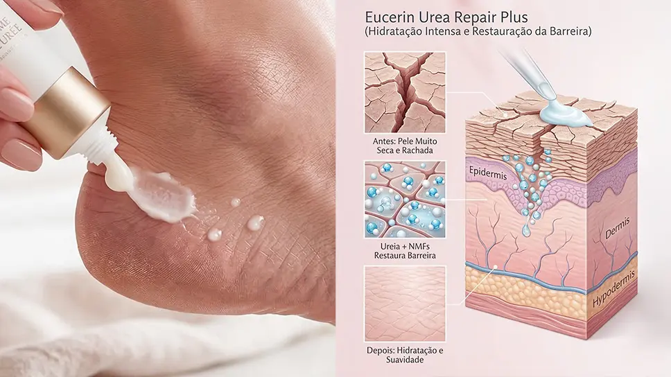 Melhor creme para os pés com ureia
