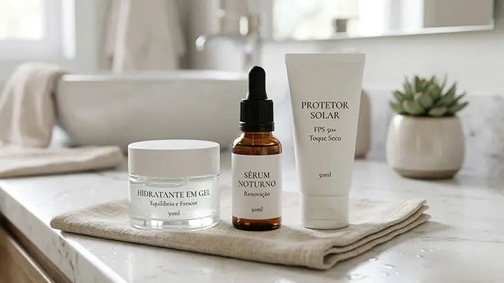 Hidratante facial pele oleosa barato imagem