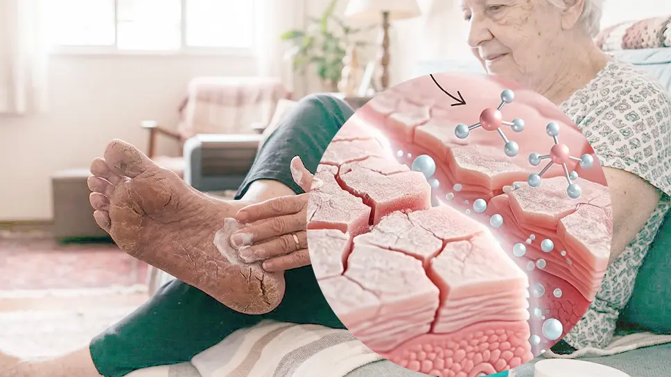 Qual o melhor creme para rachaduras nos pés